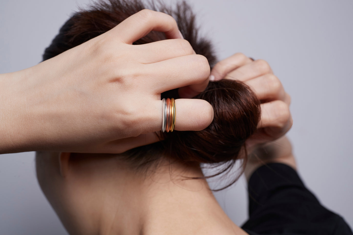 Stack Ring in Rose Gold