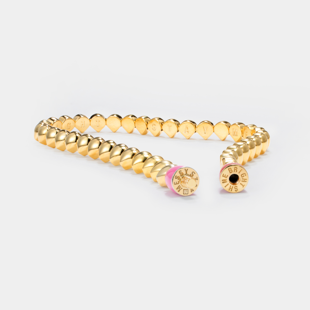 Drop Bracelet in Solid Gold