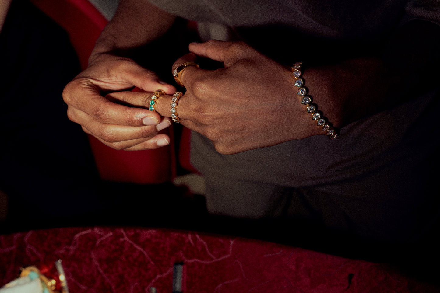 Tennis Bracelet with lab-grown Diamonds