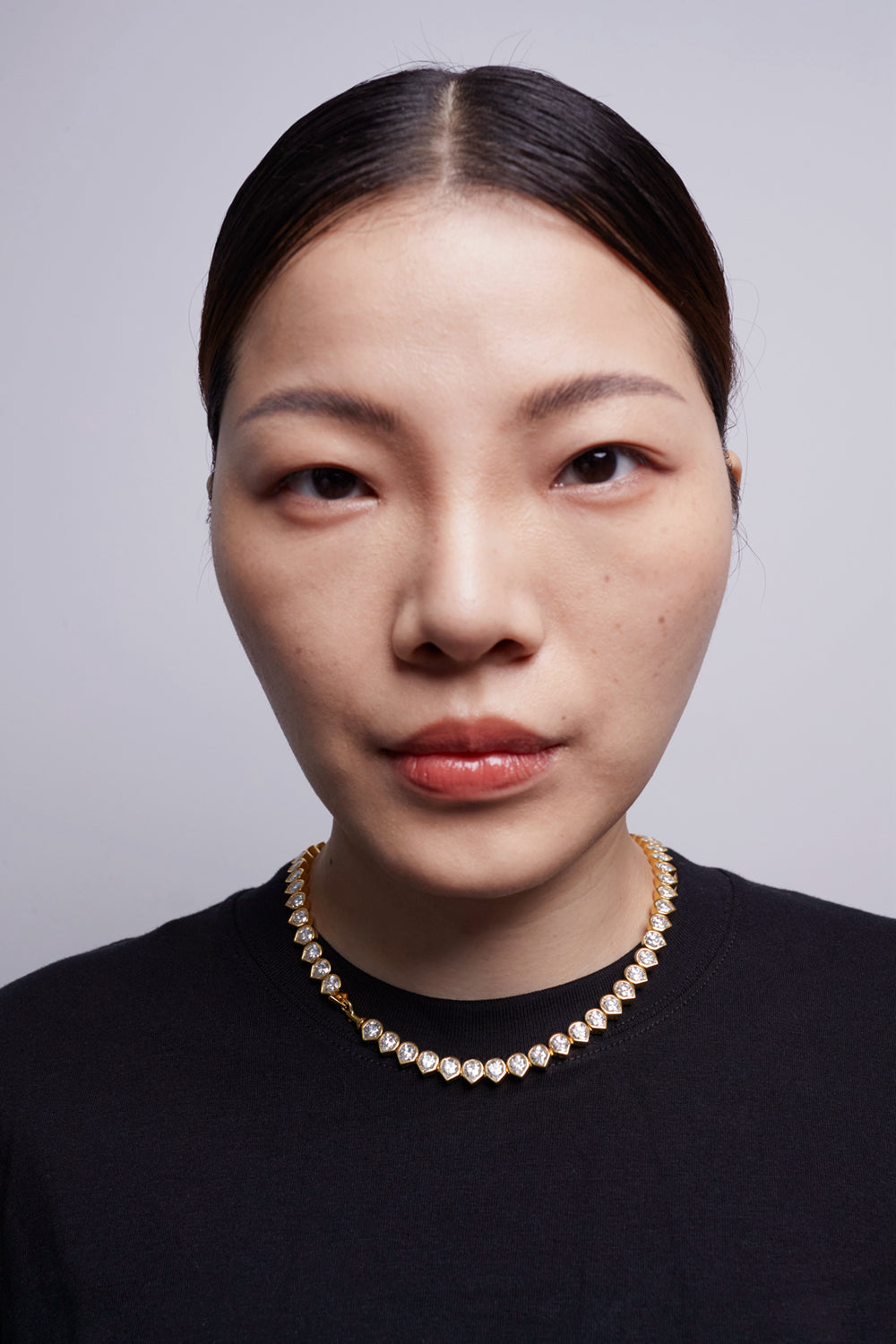 Tennis Necklace with lab-grown Diamonds