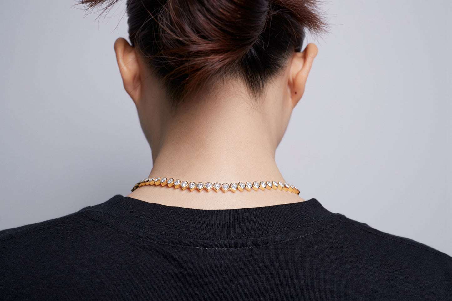 Tennis Necklace with lab-grown Diamonds