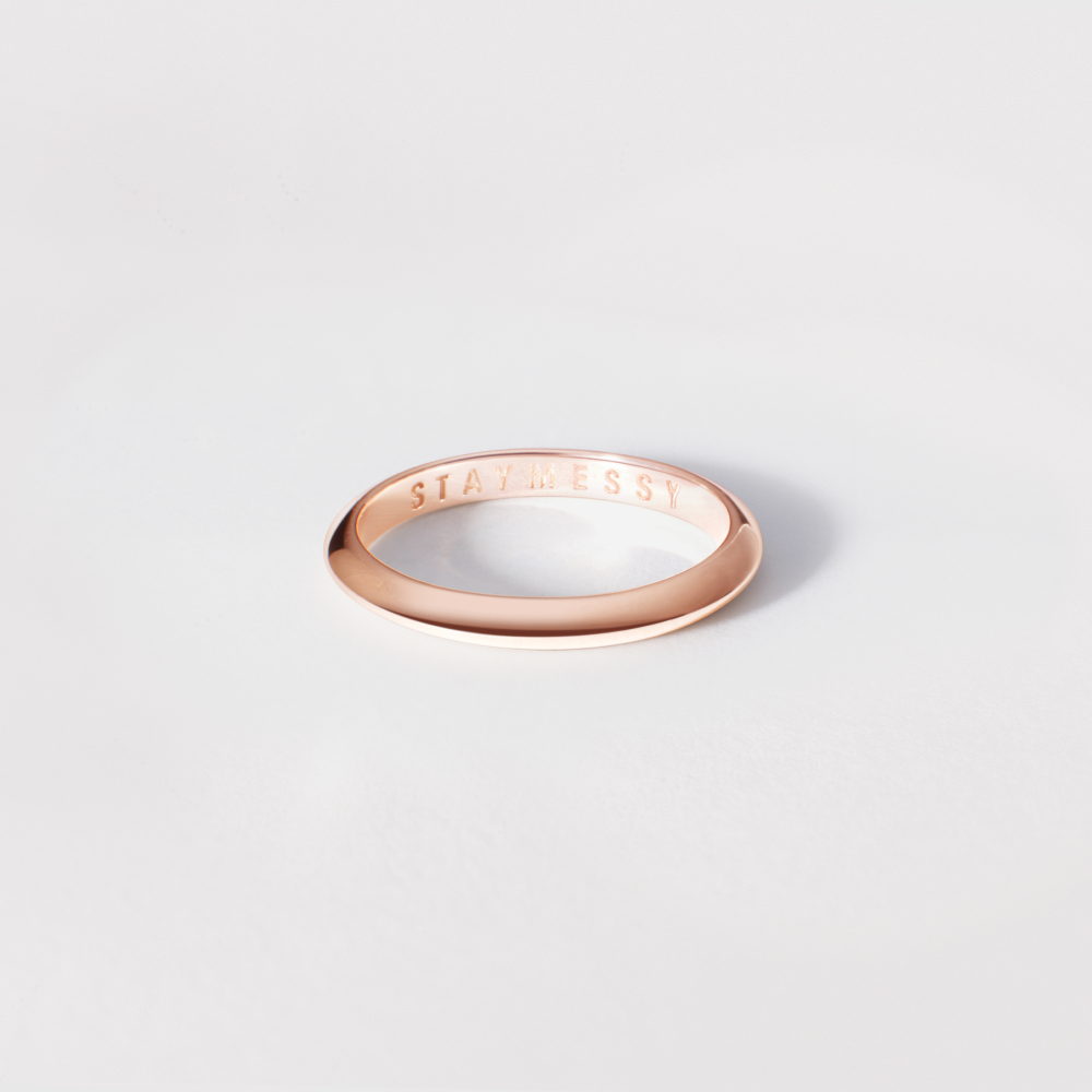 Stack Ring in Rose Gold