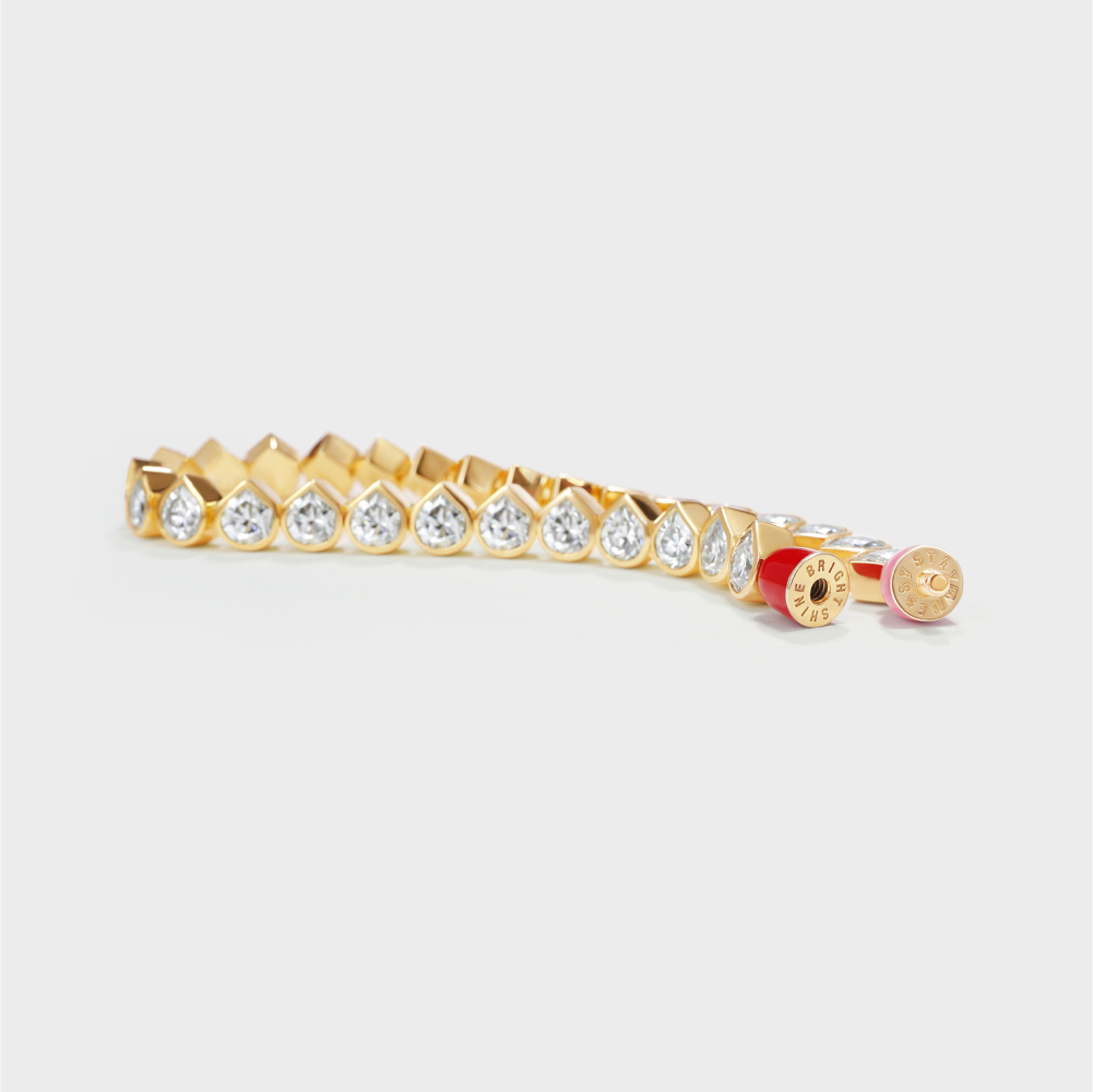 Tennis Bracelet with Lab-Grown Diamonds